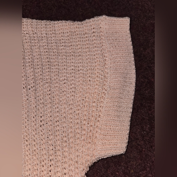 Macaron Oversized Knit Sweat With Short Sleeves In Size Small - Picture 6 of 11